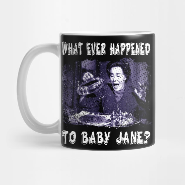 The Dark Secrets of Baby Jane What Ever Happened T-Shirt by WildenRoseDesign1